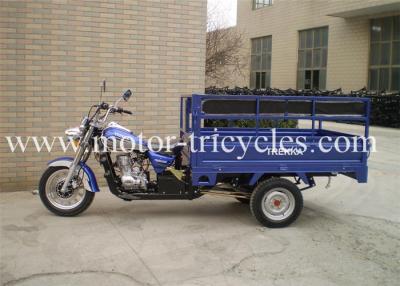 China Durable Frame Passenger / Cargo Motor Tricycle DISC ISO9000 CCC Certification for sale