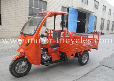 China Front Cabin Covered Motorcycle Three Wheel RS200ZH-FB With 12V 9A Battery for sale