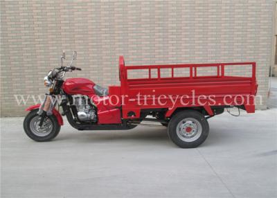 China Three Wheel Cargo Motorcycle Tricycle Gas Motorized Trike 320kg Dry Weight for sale