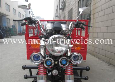 China Loading 2000KG 80 km / h Motorized Cargo Trike , 3 Wheel Cargo Motorcycle for sale