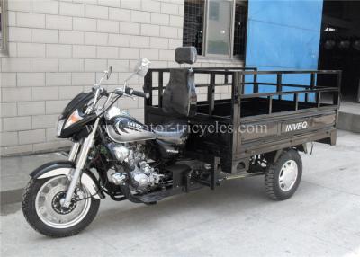 China Enclosed Box Disc Brake Cargo Motorcycle Motorized Tricycles Durable Frame for sale