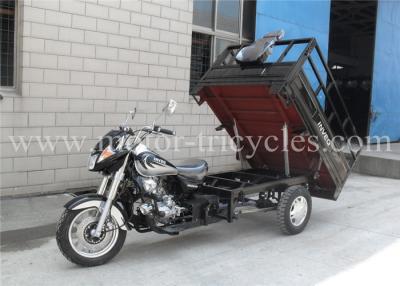 China Gasoline Disc Brake Cargo Motorcycle Tricycles Single Exhaust 160mm Ground Clearance for sale