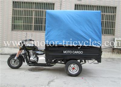 China Passenger Motor Tricycle Three Wheel , Gasoline Tricycle With Cabin Seats for sale