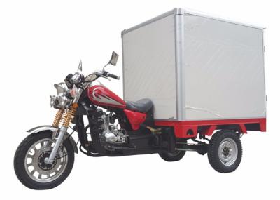 China Cabin Closed Box Motorized Cargo Trike Optional Color 200cc 250cc 150cc Motorcycle for sale