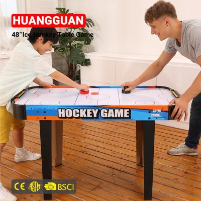 China 2 2 48 Inch Huangguan RTS Kids Power Pusher Air Hockey Soccer Pucks Pusher Games And Table Indoor Outdoor Ice Hockey Table For Sale for sale