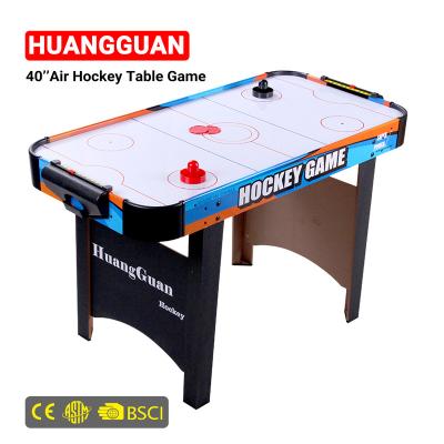 China Huangguan Home 40 Inch Game Night Air Hockey Table And Ice Hockey Table Game For Kids for sale