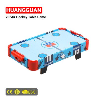 China Family/Schools Huangguan 20 Inch Air Ice Hockey Games Table For Indoor Children Power Pusher Machine Current Ice Hockey Game On Sale for sale