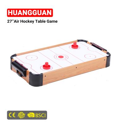 China Factory Sale 27 Inch Mini Hockey Table Top For Whole Family/Schools Huangguan Kids Air Hockey Table Game For Sale for sale