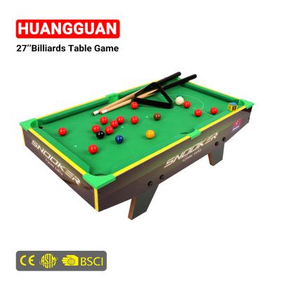 China Family/Schools Huangguan 36 Inch Whole Factory Sale Billiards For Family Billiards Table Top Indoor Snooky Games And Billiards For Sale for sale