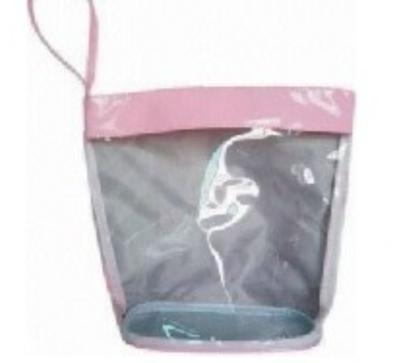 China clear PVC cosmetic tote bag for sale