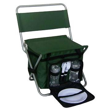 Китай Folding Chair with Cooler bag (Picnic bag Set)--camping luggage set продается