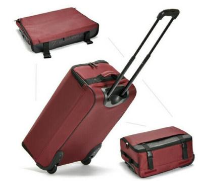 China 20“ foldable traveling trolley bag for sale