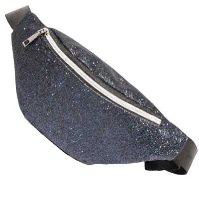 China WHOLESALES Fanny Pack Bum Sparkle Fabric Bag Supreme Cute Waist Belts for Womens Girls Light Weight Design ODM Supplier for sale