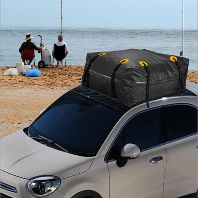 China Outdoor luggage for car set tarpaulin bag waterproof 500D polyester 550gsm tarpauline bag for sale