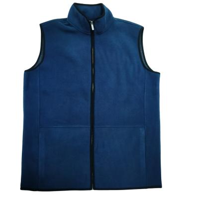 China 2021 New Arrival Service Men's Vest Anti-pilling Vest Outwear Warm Vest Stand Collar Vest for sale