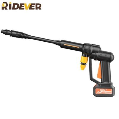 China Ridever New China-chic Portable Car Washer 888Vf Large Plunger Pump Lithium Battery Cordless Car Washer à venda