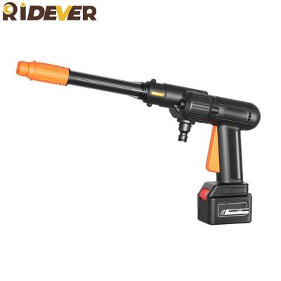 China New China-chic Cordless Pressure Washer Car Wash Machine 21V 10000MA Portable Car Washer Gun for sale