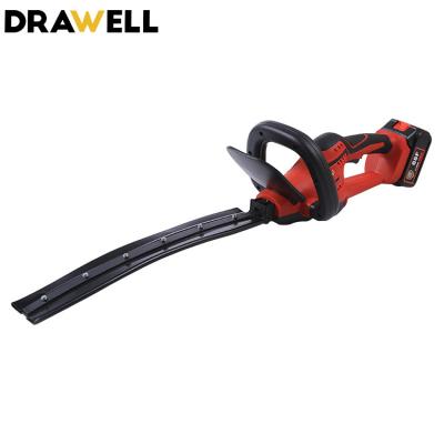 China Drawell Cordless Brushed Motor 2500Rpm 18V Blade 520MM 14MM Big Cut Lawn Mowers for sale