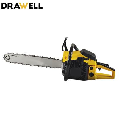 China 2-Stroke Drawell 550Ml 52CC 20 Inch Chainsaws 2-Stroke Power 1.5Kw Fuel Tank Guide For Sale for sale