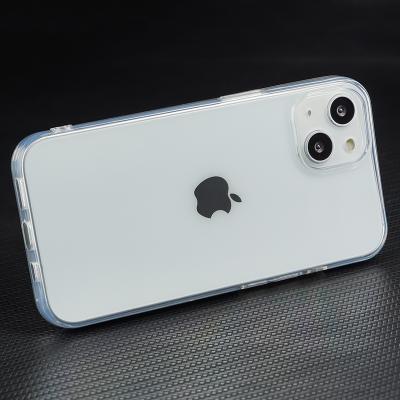 China Transparent Clear Shockproof Soft Rubber TPU Phone Shockproof Case For Iphone 12 13 for sale