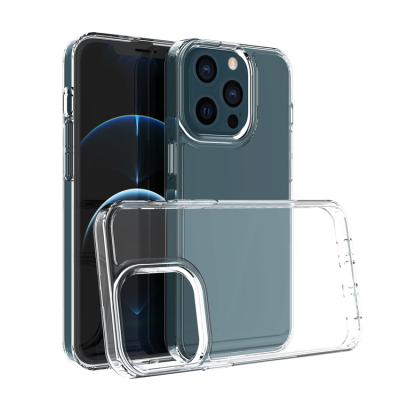 China Hot Sale Shockproof TPU+PU Clear Silicon Thicken Case For 13 Mini 13 Pro Max Mobile Covers for sale