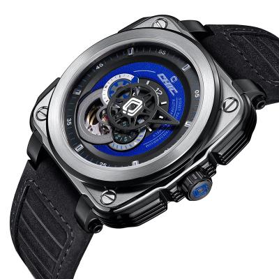 China Hot Selling Water Resistant WATCH Blue Mechanical Watch Mens Wristwatches HOT SALE Galaxy Automatic Mechanical Watch for sale