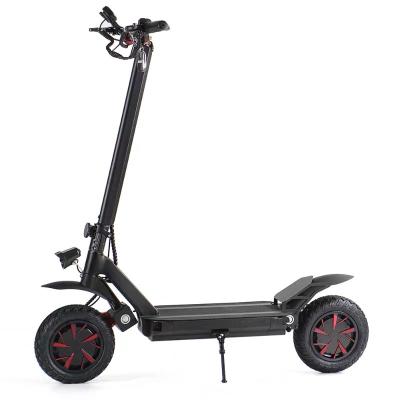 China E-49 Off Road Folding Scooter 3600W (Dual Motor) Unisex Electric 60V 20.8 Ah Scooters With 10 Inch Tire for sale