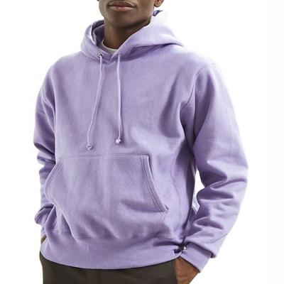 China Anti-wrinkle factory wholesaler custom blank hoodie men's pullover plain 100% cotton oversized hoodie for sale