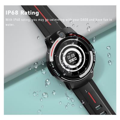 China New Design Blue Silicon Tooth Smart Watch Ip68 Waterproof Smart Watch 4G for sale