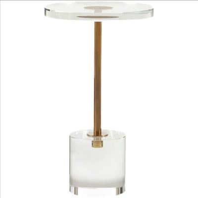 China (Other) factory direct sale adjustable high quality low price customized transparent hotel family side table for sale