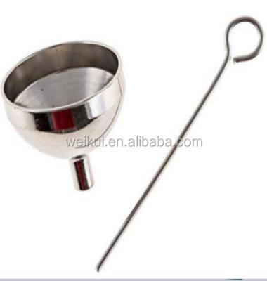 China BOHEMIA Cremation Jewelry Stainless Steel Funnel Accessories Urn Keepsake Dangles Auxiliary Accessories for sale