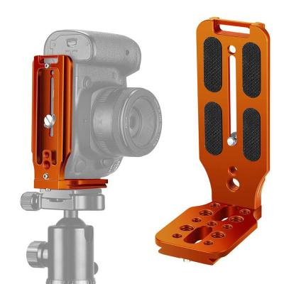 China Universal Video Camera Yita CNC Metal Quick Release Tripod Head Mount Vertical Shooting Plate L-Bracket Plates For Canon Dslr Camera for sale