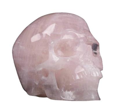 China Europe high quality cavity carved crystal skulls healing Crystal Skulls Wholesale Gemstone Skulls collectable for sale