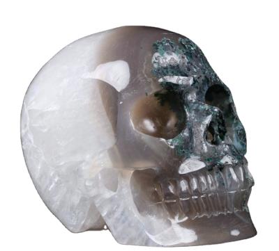 China Mr. Skull Wholesale High Quality Crystal Carving Skulls from China 3.5