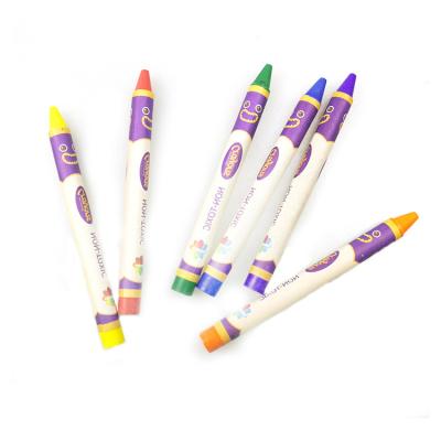 China Bright Colors School Suppliers New Products Non-Toxic Washable Wax Kids Non-Toxic Pencil for sale