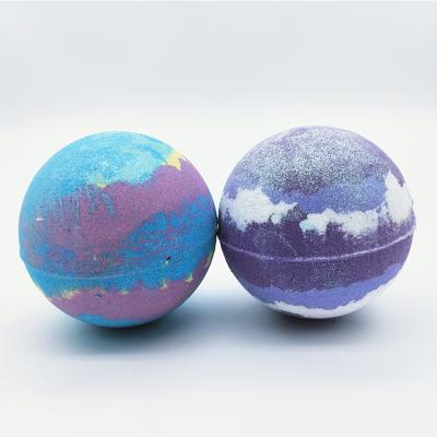 China Hot Selling Organic Body OEM ODM Private Label Chiristmas Gift Rainbow Bath Bombs Rainbow Bath Bomb Set for sale