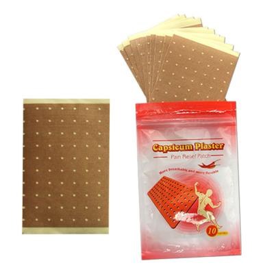 China Reducing Pain Medical Arthritis Pepper Pain Relief Plaster Natural Herbal Pain Relief Patch for sale