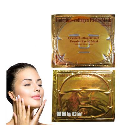 China Hot Selling Golden Face Sheet Mask Crystal Collagen Facial Mask Amazon Korea Moisturizer for sale