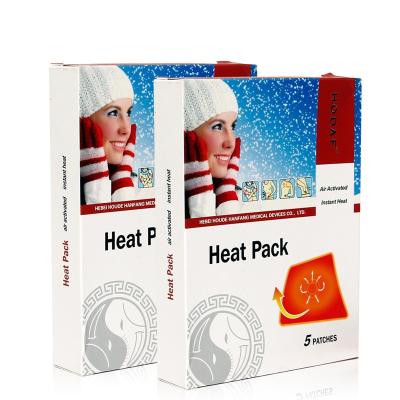 China Reliable And Cheap Non Woven Porcelain Heat Patch Body Heat Warmer Pack for sale