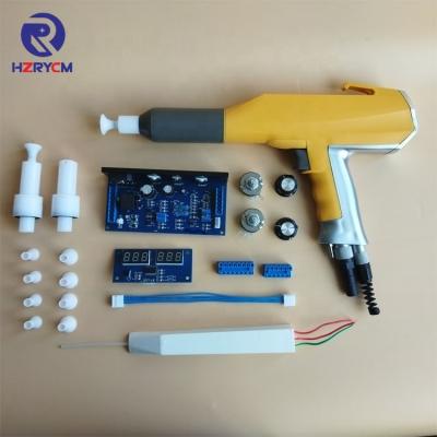 China RY-GM03A Powder Coating Machine Electrostatic Powder Coating Gun Electrostatic Whole System Including Spray Gun Shell Body with Waterfall and Dual Digital PCB658 for sale