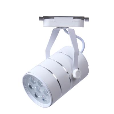 China Dimmable Dimmable Focus LED Track Light 25W 30W 35W for Museum Gallery Art Exhibition Zoomable Shapeable Dimmable for sale