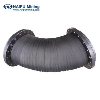 China Transfer ore slurry or tail rubber mining hoses for transferring slurry with multi-layer rubber and steel wire skeleton and non-metal reinforcement layers for sale