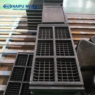 China Professional Quality Naipu Rubber High Work Efficiency Abrasion Resistance Vibrating Screen Plate Rubber Mining Mesh With CE for sale