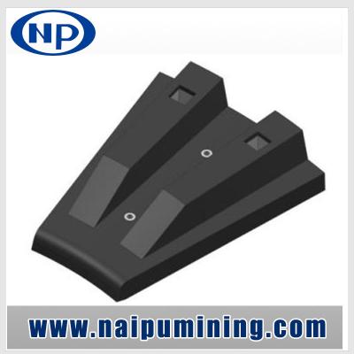 China Naipu Wear Resistant Mining Mill Head Liners Grinding Wear Resistant Rubber Liners For Ball Mill/SAG/AG Mills Mills for sale