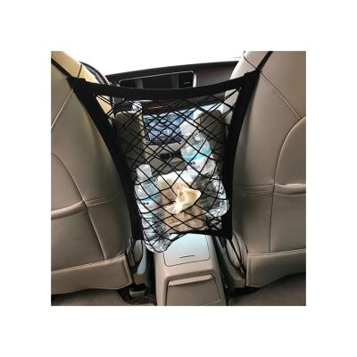 China Luxury High Quality Cheap Interior Net Rack Handbag Backseat Custom Car Organizer for sale