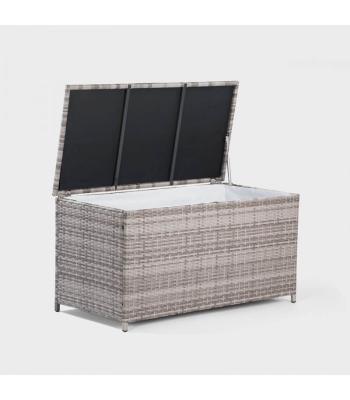 China Cheap Sustainable Rattan Garden Box Outdoor Storage Furniture for sale