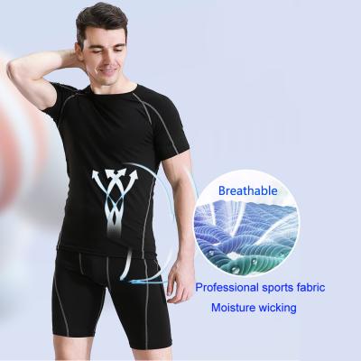 China Wholesale Custom Fashion Men's Breathable Fitness Hot Sale Jogging Suit Top Sweatsuit for sale