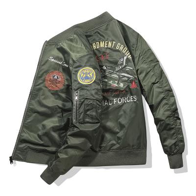 China New design fashion winter viable custom made high quality bomber jacket for men for sale