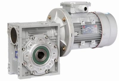 China Double Shaft Mounted Nmrv Worm Gear Reducer , Pre-Stage Reduction Gear Unit for sale