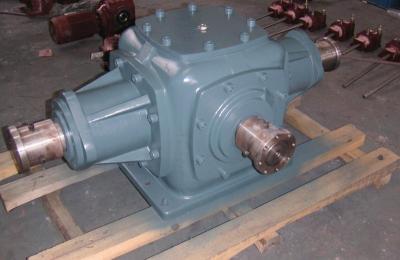 China T Series Spiral Bevel Gear Units 90 Degree Gear Reducer Steering Gearbox for sale